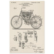 Motorcycle old patent 686284 by Gottschalk