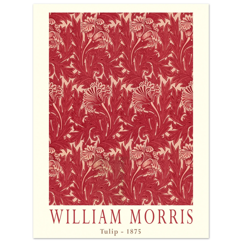 William Morris Tulip 1875 .