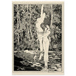 John Austen illustration for Hamlet The death of Ophelia