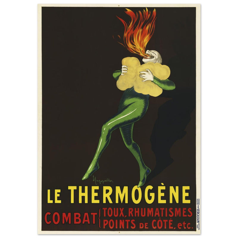 Le Thermogene vintage 1928 advertising poster by Leonetto Cappiello.