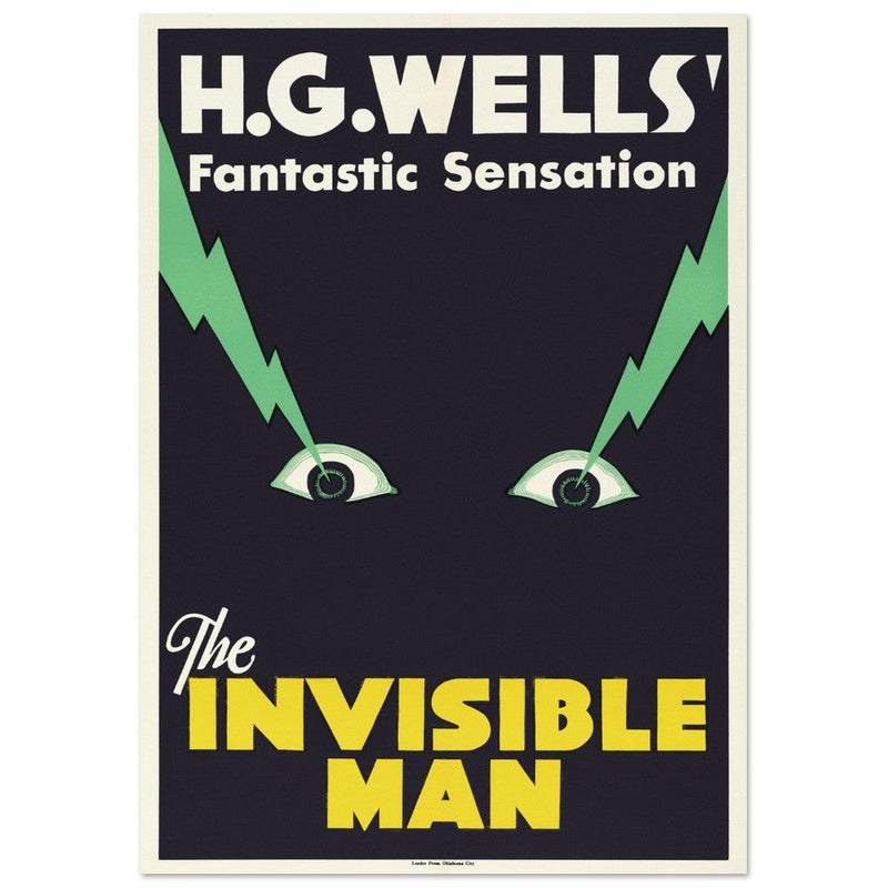 The Invisible Man movie poster.
