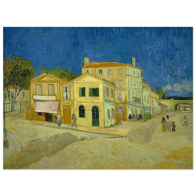 The yellow house The street by Vincent Van Gogh