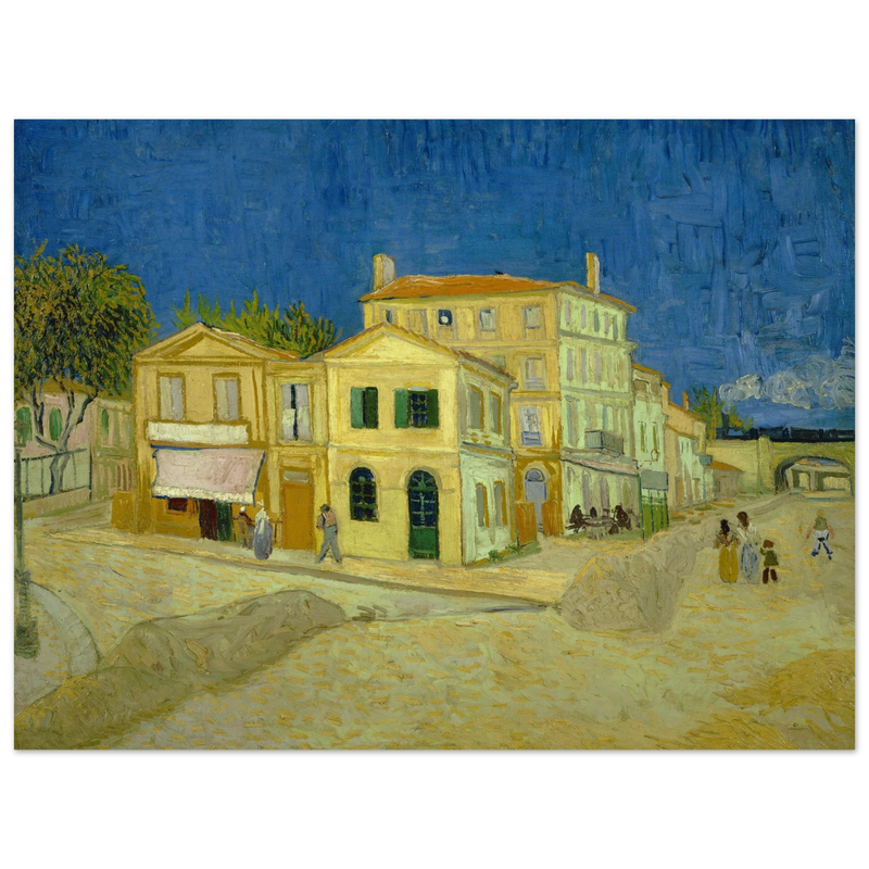 The yellow house The street by Vincent Van Gogh