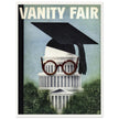 The Brain Trust and the Capital by Paolo Garretto vintage fashion magazine cover.