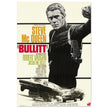 Steve Mc Queen Bullit movie poster.