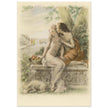 Paul Emile Becat erotic illustration Les Baiseres II ( The Kisses )