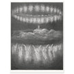 Gustave Dore illustration for The Divine Comedy by Dante Alighieri.  The Sun Glorified Souls. Paradise.
