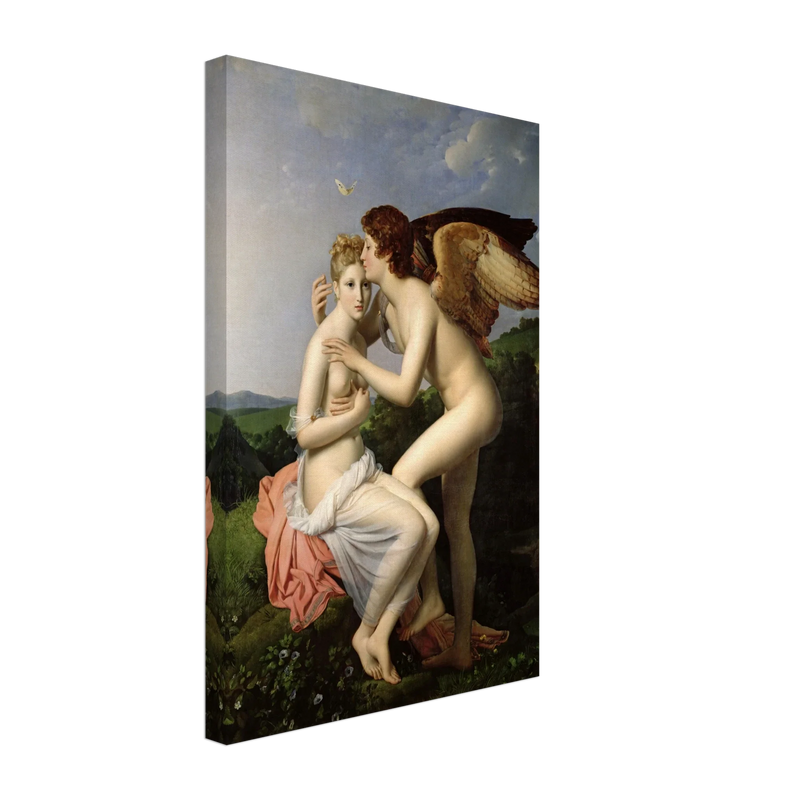 Psyche and Cupid, also known as Psyche receiving Cupid's first kiss by Francois Gerard 1798.