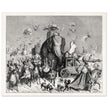 Royal Cavalcade Ane Skin Fairytale ( Peau d' Ane ) illustration by Gustave Dore. Part of Fairy Tales of Charles Perrault.