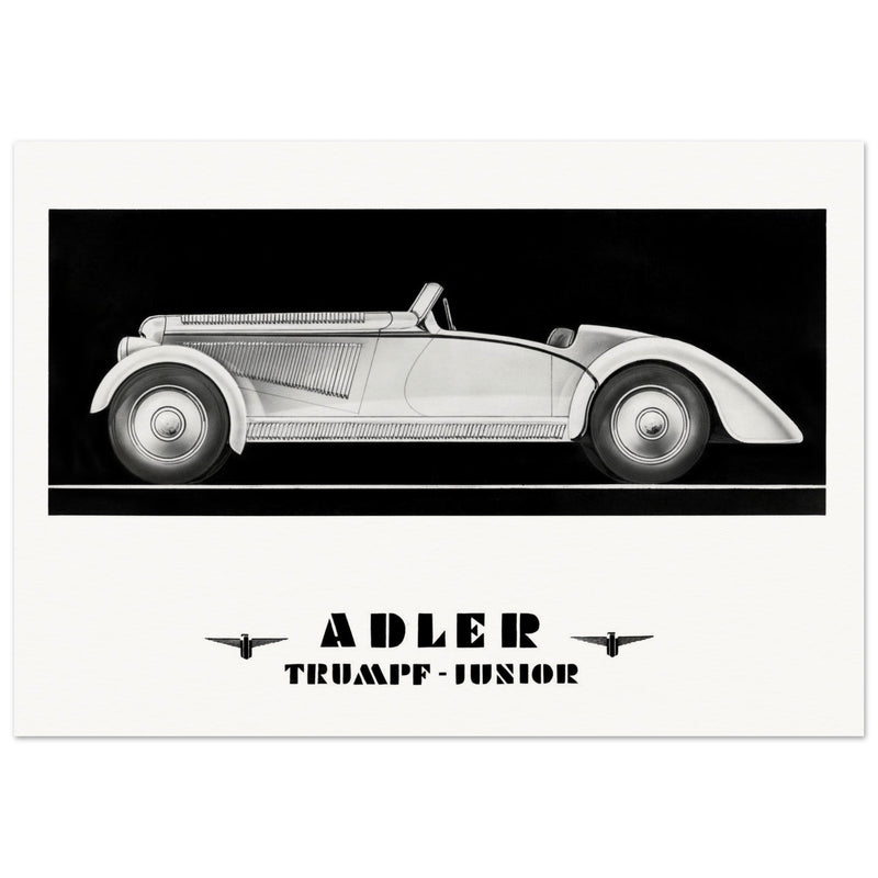 Adler Trumpf Junior Sport roadster vintage car
