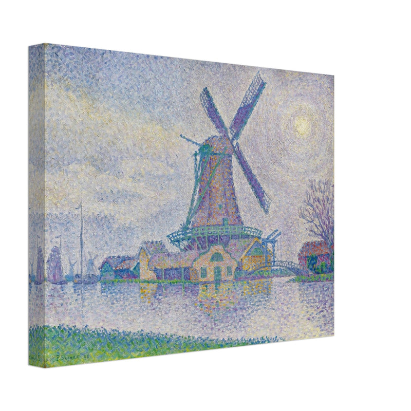 Paul Signac Moulin d' Edam Windmill in Edam painting