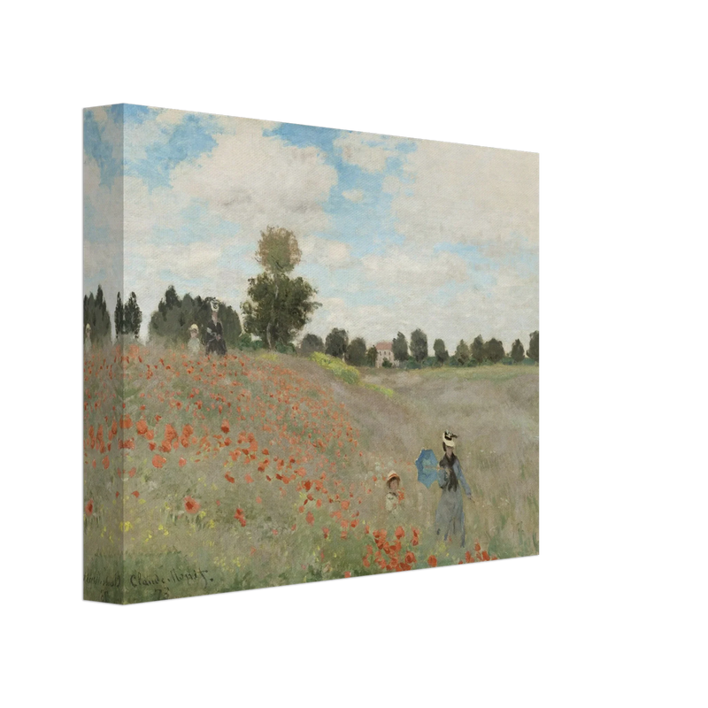 Poppy Field by Claude Monet