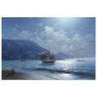 Ivan Aivazovsky  painting Off the coast near Yalta by moonlight