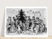 Cats decorating Christmas tree by Louis Wain 1906