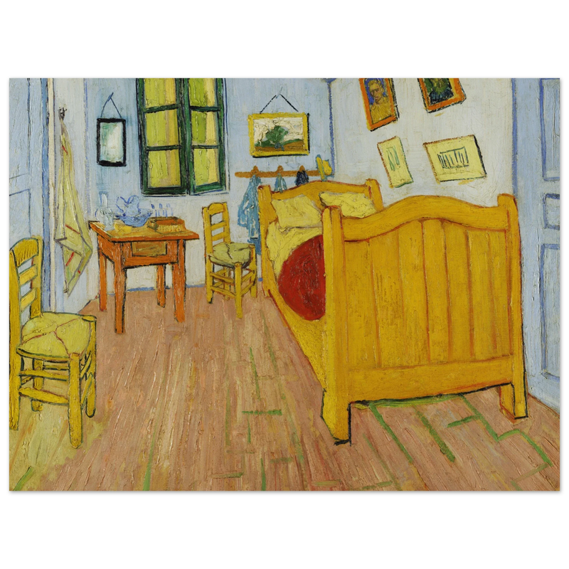 The Bedroom by Vincent Van Gogh