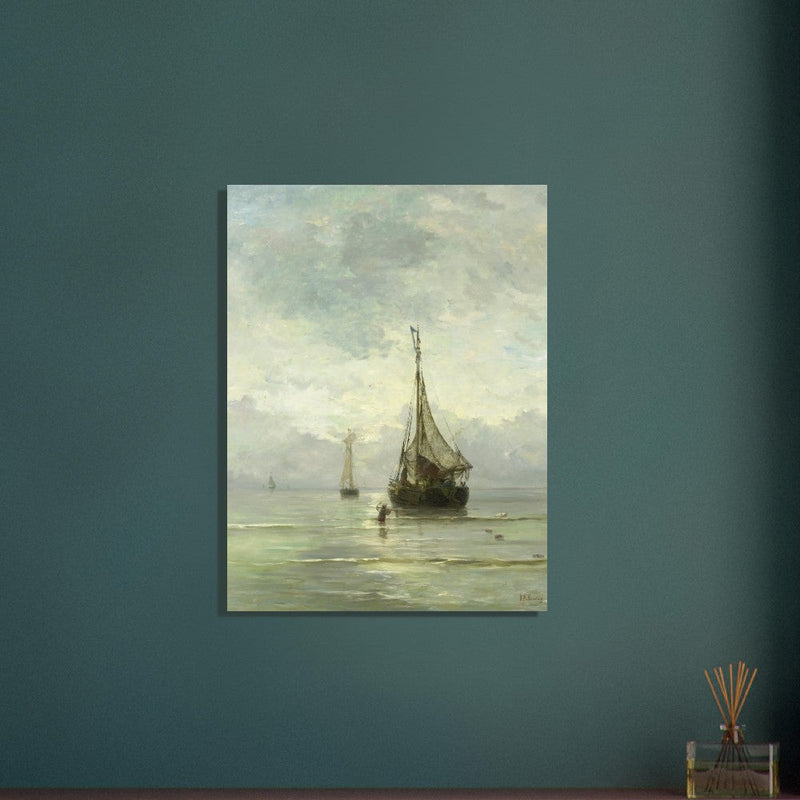 Calm see ( Kalme zee)  by Hendrik Willem Mesda.