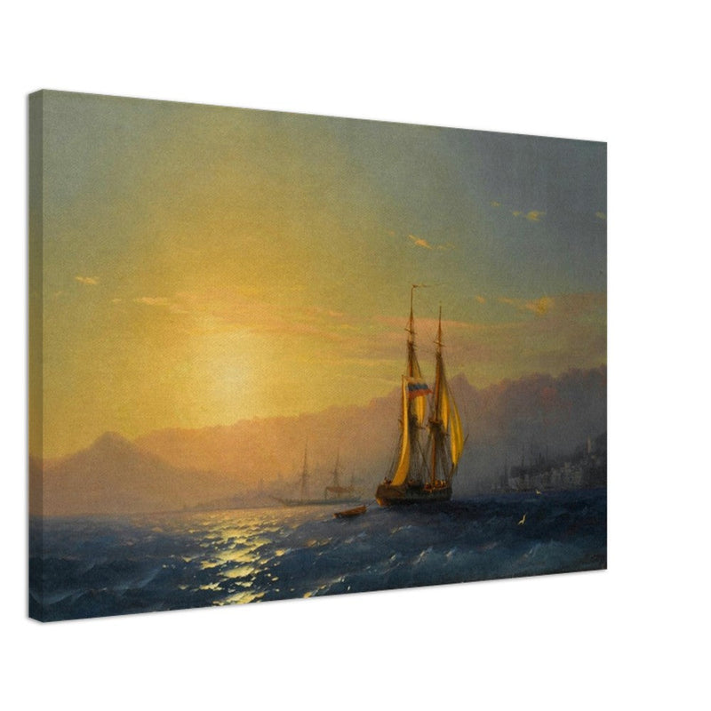 Sunset at Sea by Ivan Aivazovsky 1877.