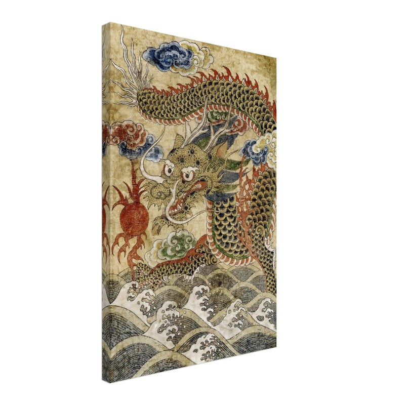 Dragon Anonymus painting XIX Century.