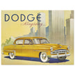 Dodge Kingsway vintage car advertising fine art  print. Classic car.