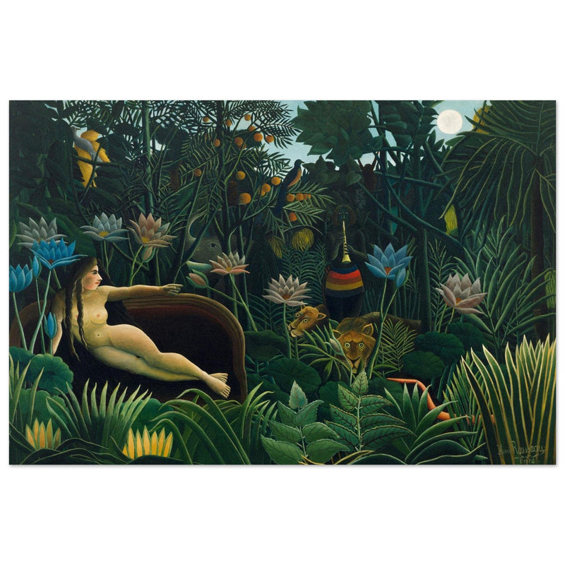 Henri Rousseau The Dream painting