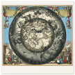 Cosmic chart with constellations part of Harmonia Macrocosmica 1666.