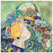 Gustav Klimt Baby cradle painting.