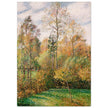 Autumn Poplars Eragny by Camille Pissarro 1894.