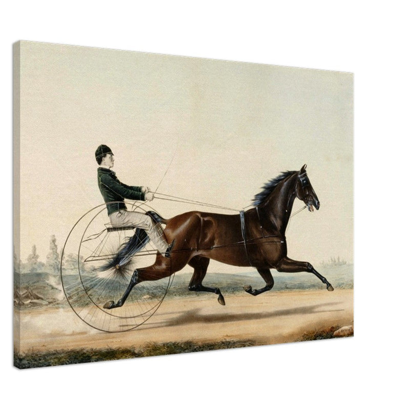 Racehorse Mac by  Nathaniel Currier 1853.