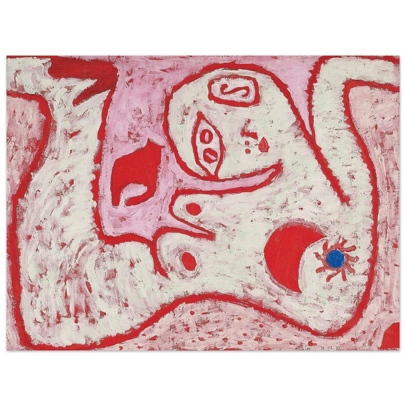 Paul Klee A Woman For Gods abstract painting.