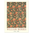 William Morris Cray 1884. Vintage printed cotton  art print.