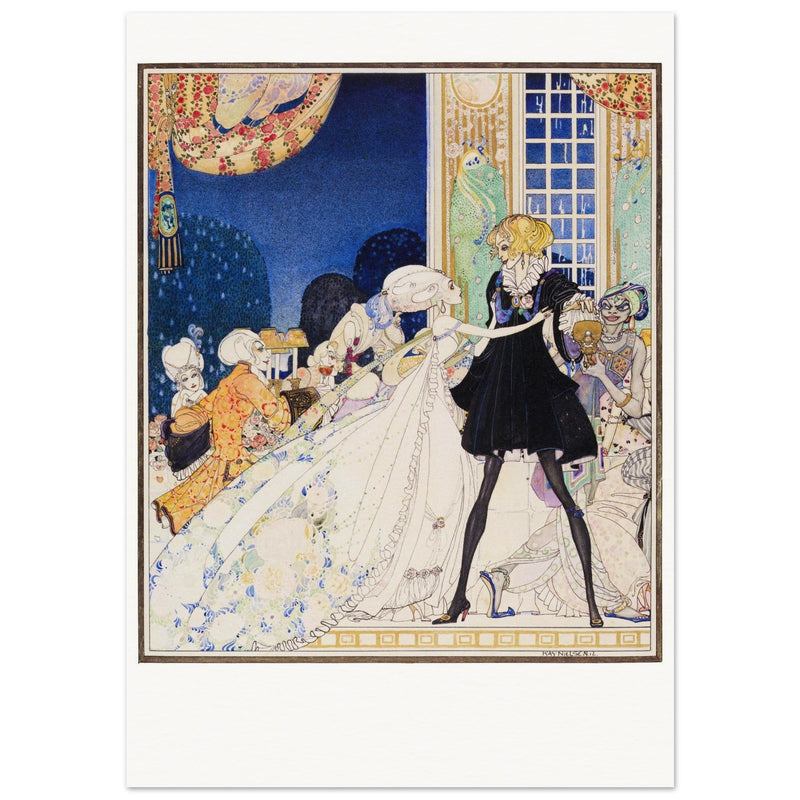 Kay Nielsen and his illustration to The Twelve Dancing Princesses.