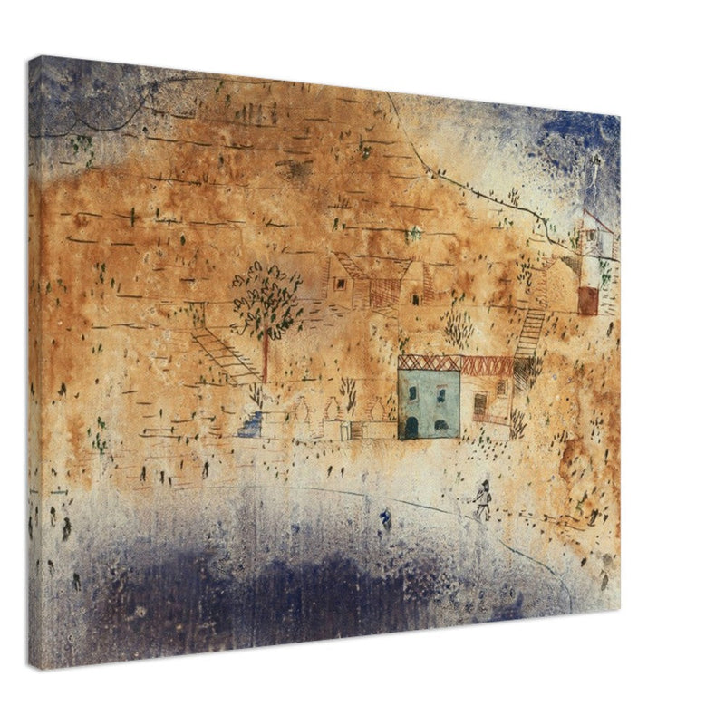 Paul Klee Bay M on Sicily abstract painting.