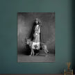 Red Cross nurse with dog poster reproduction by Harris & Ewing 1915-1918