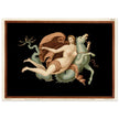A Nereid sea nymph riding on a sea monster  hippocampus by Victor Steeger