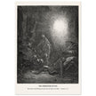 Gustave Dore The Bible engraving print . The Formation of Eve illustration .