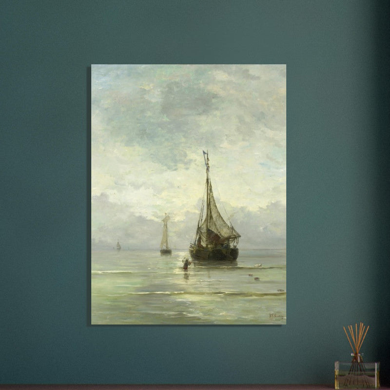 Calm see ( Kalme zee)  by Hendrik Willem Mesda.