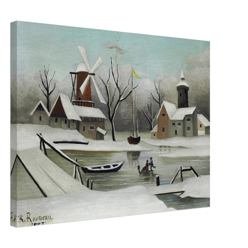 Henri Rousseau L'Hiver ( The Winter ) painting reproduction on fine art paper