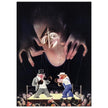 Paolo Garretto American Puppet Show vintage illustration for cover magazine.