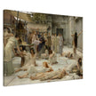 The Women of Amphissa canvas by Sir Lawrence Alma Tadema. Ancient greece painting reproduction