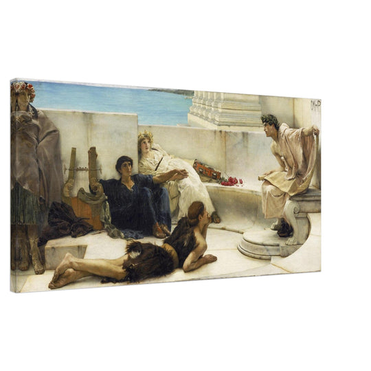 A Reading from Homer painting by Lawrence Alma Tadema