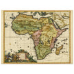 Ancient map of Africa by Carel Allard.