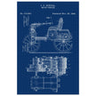 Motor Vehicle patent drawing by James Frank Duryea.
