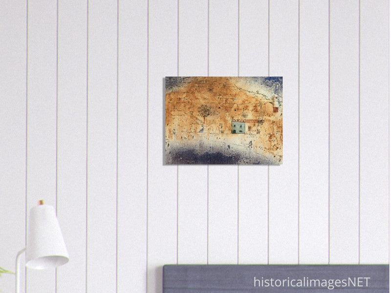 Paul Klee Bay M on Sicily abstract painting.