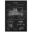 Road vehicle patent 540648 1895 by Charles Edgar Duryea. Automobile car history