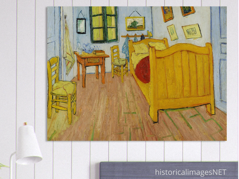 The Bedroom by Vincent Van Gogh