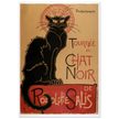 For the nightclub "Tournée du Chat Noir poster reproduction Théophile Steinlen 1896