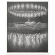 Gustave Dore illustration for The Divine Comedy by Dante Alighieri.  The Sun Glorified Souls. Paradise.