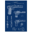 Firearm patent by John Moses Browning 1897 .