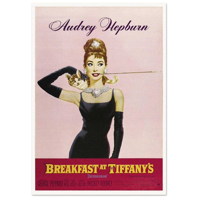Breakfast at Tiffany's movie poster.