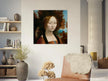Leonardo da Vinci Ginevra de' Benci portrair .
